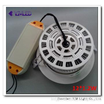 12*1.2W LED Fitting Ceiling Light,50000 hours life span,3 years warran